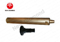 Acero de aleación profesional del martillo de la perforación del pozo de agua para las herramientas mineras, color oro